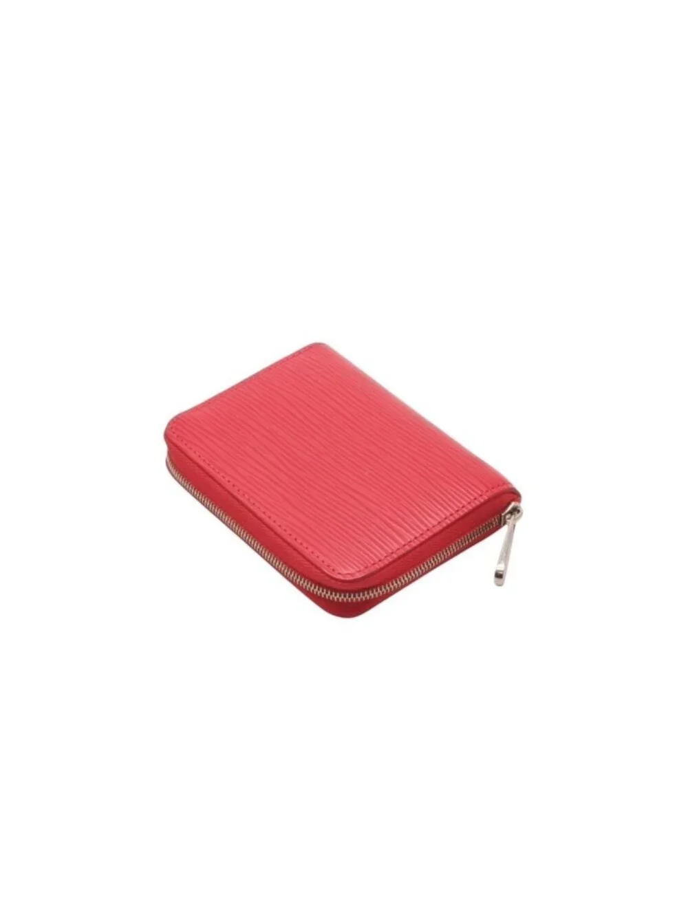 Louis Vuitton Zippy Coin Purse Epi Leather Pink Silver